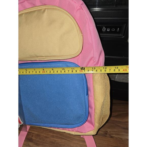 Cat & Jack™ Pink and Blue Kids 16" backpack s32 - Picture 5 of 6